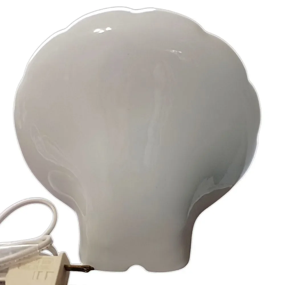 Praying Girl Porcelain Night Light Lamp Boudoir Bedside Religious Cross Vintage.